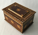 Straw Design Lacquered Box