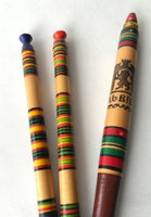 Colorful Wooden Souvenir Pens (set of 3)