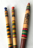 Colorful Wooden Souvenir Pens (set of 3)