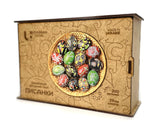 Pysanky. Ukrainian Easter Eggs - Wooden Puzzle