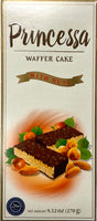 PRINCESSA wafer cake with nuts  (270 gr)