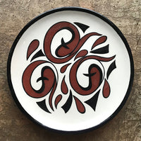 Handmade Ceramic Trypilian-Style Plate