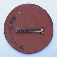 Bird Design Ceramic Pin