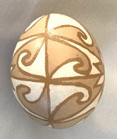 Trypilian Etched Pysanka (assorted designs)