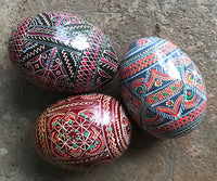 Set of 3 Wooden Eggs