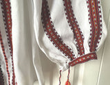 Woven Traditional Pattern Folk-Blouse