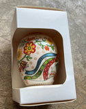 Glass Ornament from Ukraine - Ukrajinochka