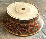 Colorful Wooden Bowl 9" diam.