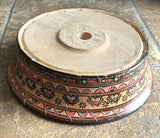 Colorful Wooden Bowl 9.5" diam.