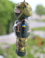 Souvenir "Defender with a cat"