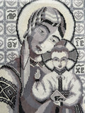 Embroidered Icon in Frame