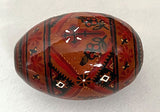 Painted Wooden Pysanka
