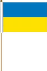 Flag of Ukraine 12 X 18" (Set of 3)