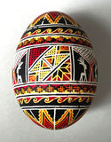 Vintage Goose Pysanka with Deer - from Ukraine