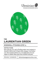 #08 Laurentian Green Pysanka Dye