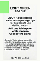 Light Green dye