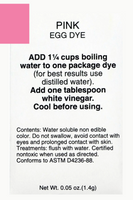 Pink dye