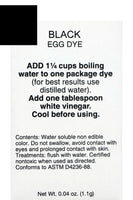 BLACK DYE