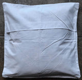 Hand Embroidered Pillow Case 17 in. square