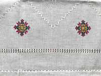 Hand Embroidered Servetka 17 x 36 in. multicolor