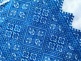 Embroidered Rushnyk with Blue Design 72 in.