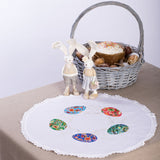 Round Easter Pysanky Servetka (gift boxed)