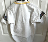 Beaded Blouse with collar