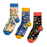 The Tree of Life - 3 pairs of socks (Size 41 -44)