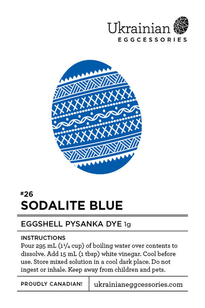 #26 Sodalite Blue Pysanka Dye