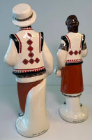 Hutsul Couple - Porcelain