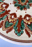 11" Kosiw style plate, handmade