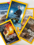 National Geographic Set of 5 Original Ukrainian 2013 Editions