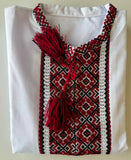 Traditional Men`s Vyshyvanka (hand embroidered)