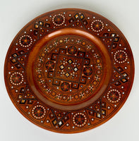 Wooden Plate with Inlay