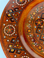 Wooden Plate with Inlay