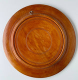 Wooden Plate with Inlay