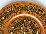 Wooden Plate with Inlay