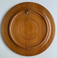 Wooden Plate with Inlay