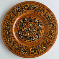 Wooden Plate with Inlay