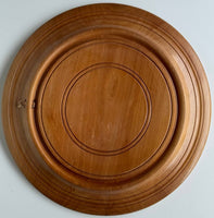 Wooden Plate with Inlay