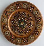 Wooden Plate with Inlay