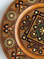 Wooden Plate with Inlay