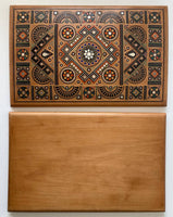 Wooden Inlaid decoration (2 pc, for use in box, plaque or album)