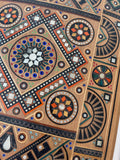 Wooden Inlaid decoration (2 pc, for use in box, plaque or album)