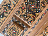 Inlaid Wooden Desk Set