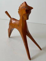 Carved Wooden Horse (repaired)