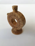 Miniature Wooden Vase