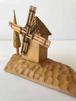 Wooden Windmill decoration