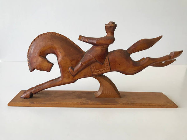 Wooden Horseman