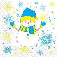 Snihovychok (Snowman) - Dinner Napkins 13x13